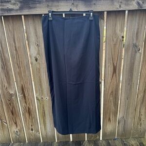 Apostrophe Y2K Classic Black Maxi Skirt